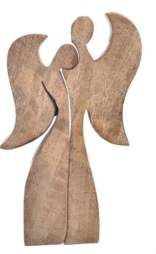 Anjel mango embrace dekorácia 22 cm