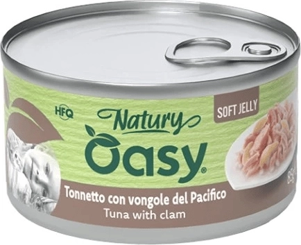 OASY Natury Soft Jelly – tuniak so slávkou 85 g