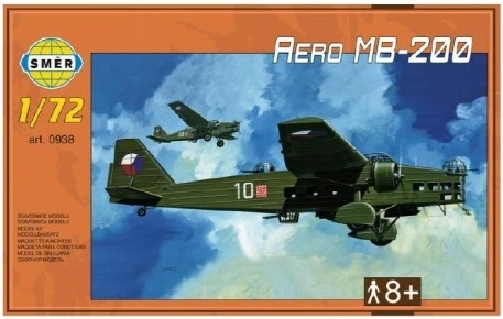 Model lietadla Aero MB-200 v mierke 1:72