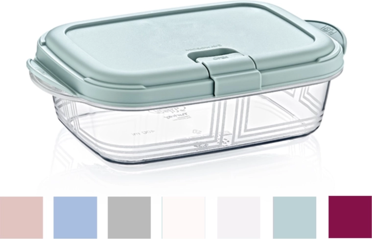 Nádoba na potraviny 1,1 l s push-up vekom HOBBY LIFE