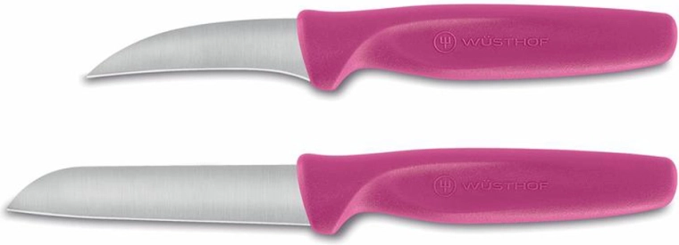 Sada nožov na zeleninu Wüsthof, 2 ks, ružová