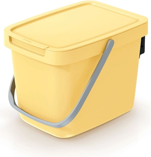 Odpadkový kôš Systema Q Collect 6 l svetložltý