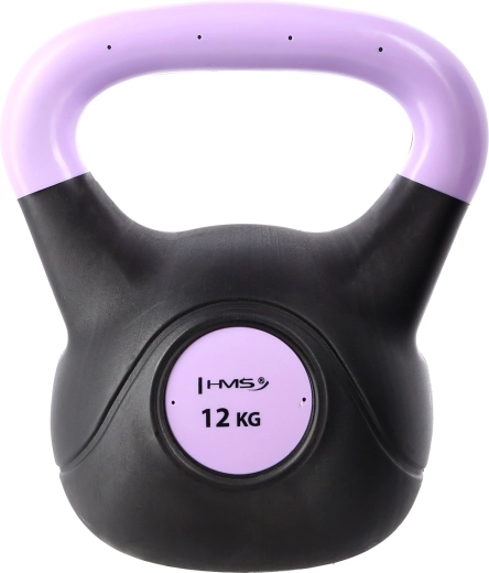 HMS kompozitný kettlebell Vin-Bell 12 kg svetlofialový