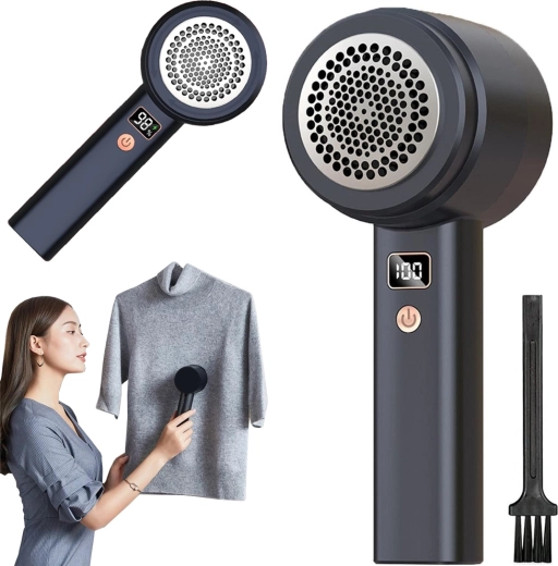 Elektrický holiaci strojček na oblečenie