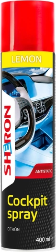 Čistič kokpitu s vôňou citrónu SHERON 400 ml