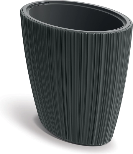 Kvetináč Oro tmavosivý 59,5 cm