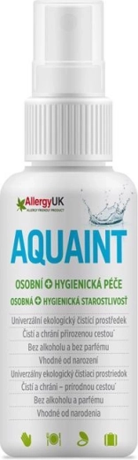 Aquaint 100% prírodná čistiaca voda v spreji 50 ml