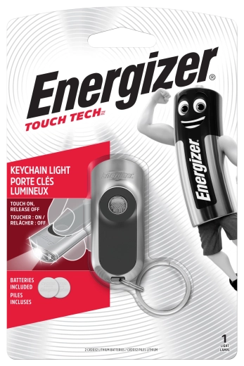 Energizer prívesok na kľúče Touch Tech s LED svetlom