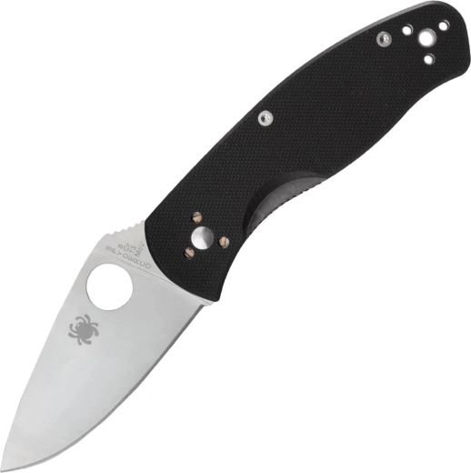 Spyderco Persistence vreckový nôž 7 cm, čierny, G10