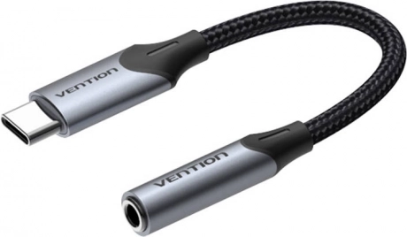 Audio adaptér USB-C samec na 3,5 mm jack samica Vention BGJHA 0,1 m
