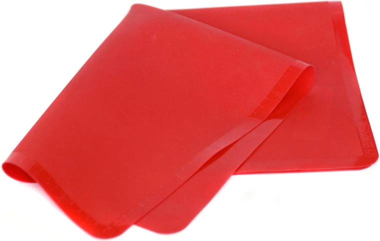 Silikónová podložka 50 × 40 cm s mierkovým reliéfom CULINARIA Red