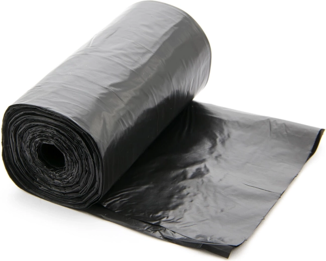 Vrecká na odpadky 35 l čierne, 45 × 55 cm (50 ks)