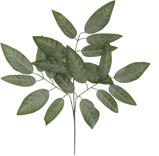 Umelá vetvička s listami orecha, zelená, 72 cm