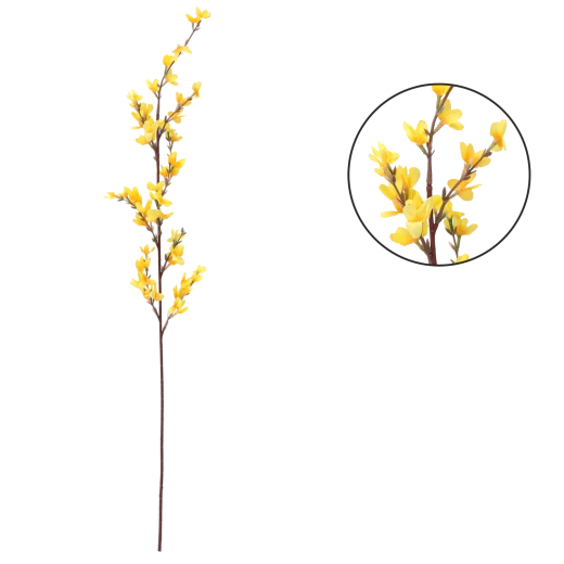 Umelá vetvička zlatice 82 cm