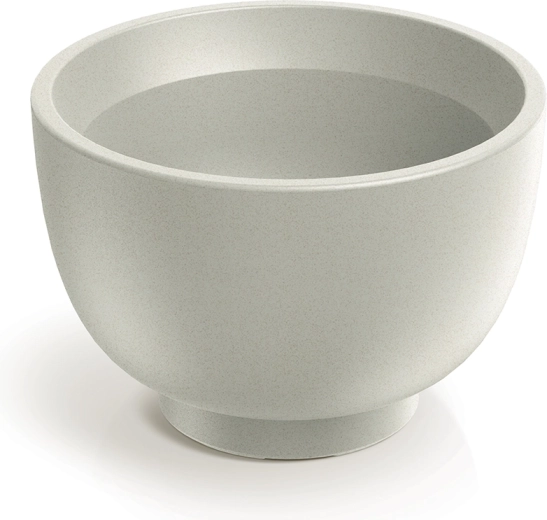 Kvetináč Vivos Round 40 cm pieskový