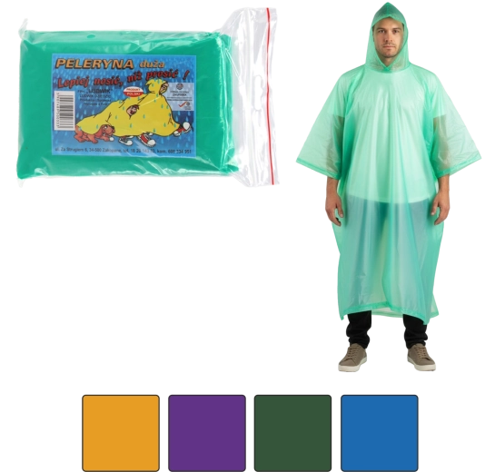 Pláštenka do dažďa – univerzálna veľkosť