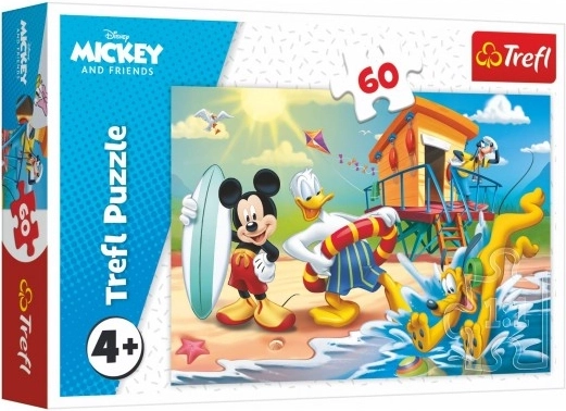 Puzzle 60 dielikov – MICKEY MOUSE: Zaujímavý deň pre Mickeyho a priateľov