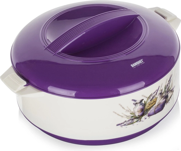 Termomiska s nerezovou vložkou LAVENDER 2,5 l