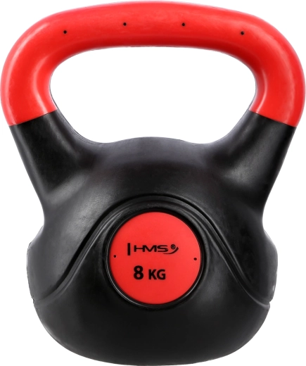 Kompozitný kettlebell HMS KPC 8 kg červený