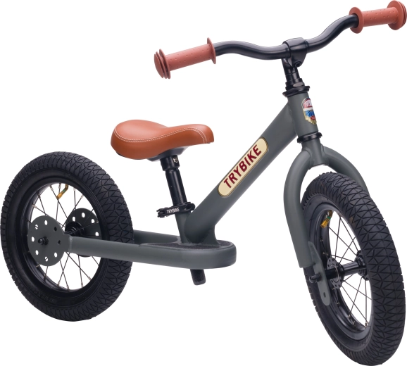 Trybike detské balančné odrážadlo sivé