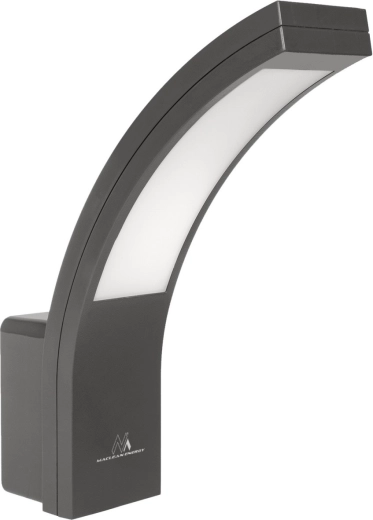 Nástenné LED svietidlo 10 W na fasády – sivé