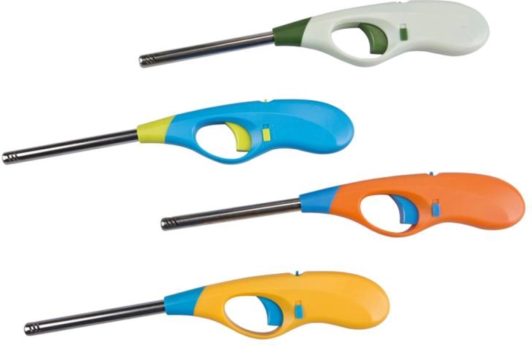 Dlhý kuchynský zapaľovač 26,6 cm – 4 farby