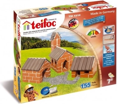 Stavebnica TEIFOC dedina – 155 dielikov
