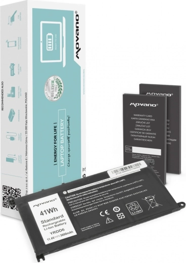 Batéria Movano YRDD6 pre Dell Inspiron 14 5481 a 5590 (3600 mAh, 41 Wh)