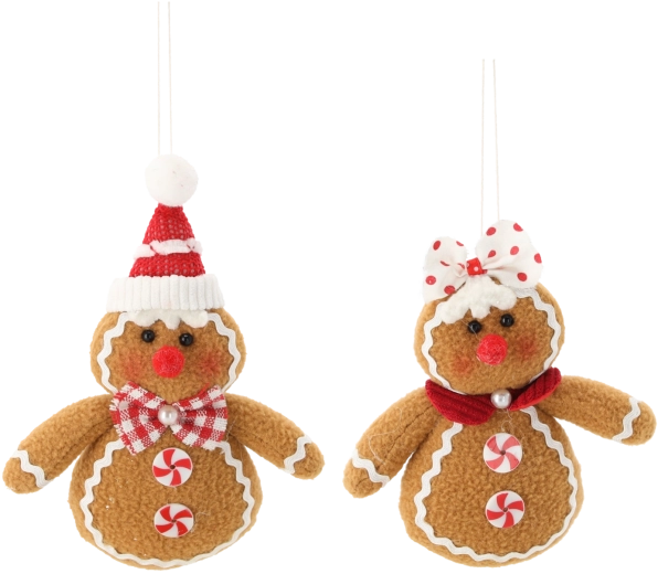 Vianočná perníková figúrka chlapca alebo dievčaťa 12 × 4 × 17 cm