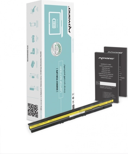 Batéria Movano pre Lenovo G500s, Z710, G50-45 a G50-70 (4400 mAh, 63 Wh)