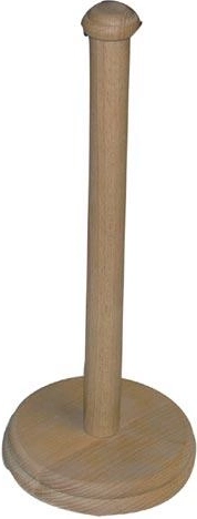 Drevený stojan na kuchynské papierové utierky 33 cm z bukového dreva