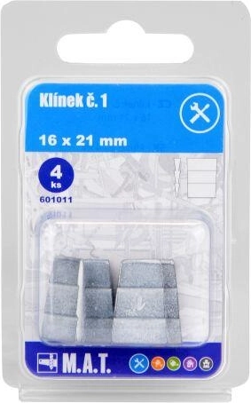 Drevené kliny na topor 16 × 21 mm (4 ks)