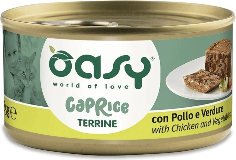 Oasy Caprice terina s kuracím mäsom a zeleninou 85 g