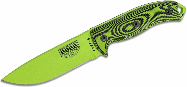 ESEE 5 Venom univerzálny nôž 13,3 cm, G10, kydexové puzdro