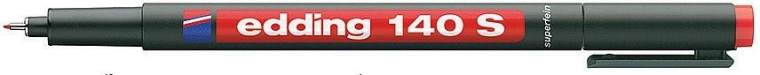 Permanentný popisovač edding 140 S červený