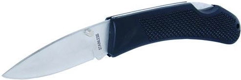 Vreckový zatvárací nôž s poistkou, 120 mm čepeľ