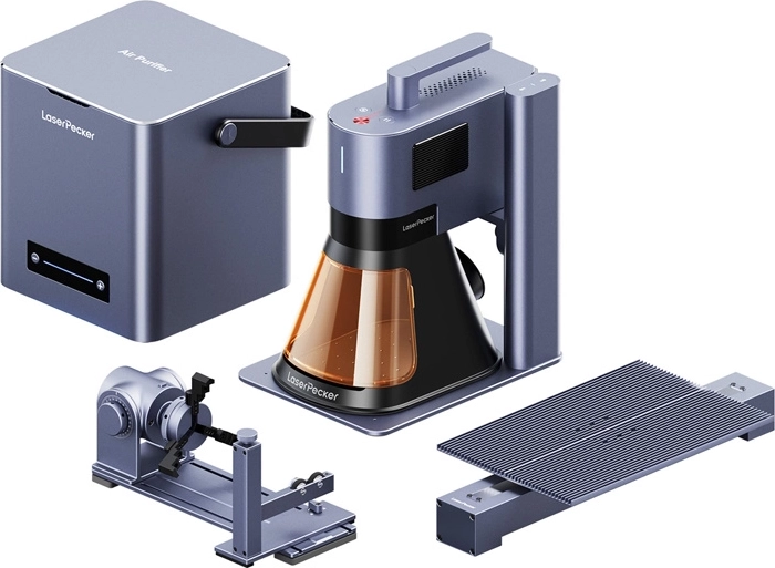 laserový gravírovací stroj LASERPECKER LP5 ochranná edícia