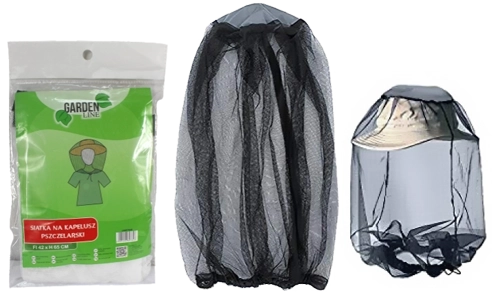 Sieťka na včelársky klobúk/moskytiéra 57 × 57 cm