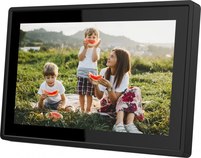 Inteligentný digitálny fotorámik 10,1" s Wi‑Fi a dotykovým displejom