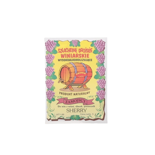 Vínne kvasinky Sherry na dezertné a biele vína, 5 g
