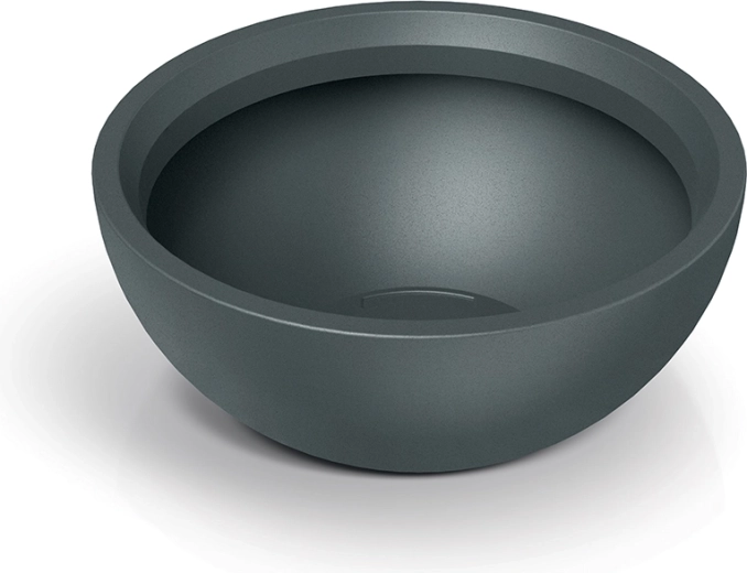 MOLIO bowl miskovitý kvetináč 60 cm grafit