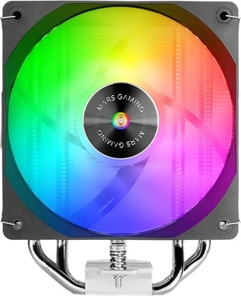 Chladič procesora Mars Gaming MCPU-X4ARGB 120mm PWM 220 W TDP, čierny