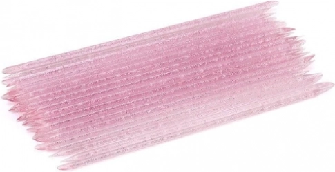 Opakovane použiteľné manikúrne tyčinky BLING 50 ks - farebný mix