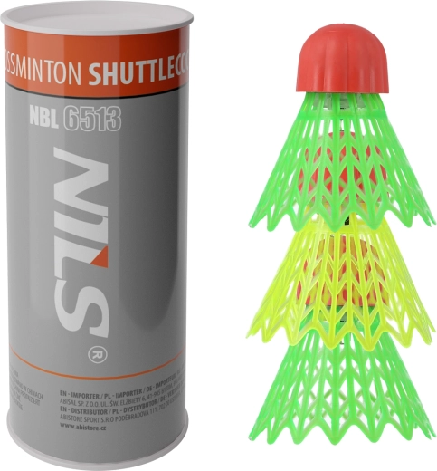 Crossmintonové košíky NILS NBL6513, 3 ks