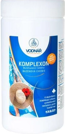 Multifunkčné tablety do bazéna KOMPLEXON 1,4 kg VODNÁR