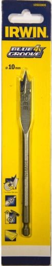 Plochý vrták do dreva 10 mm IRWIN Blue Groove