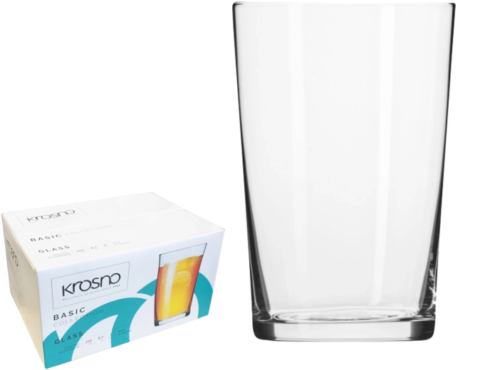 Sada pohárov Krosno Basic 250 ml – 6 ks