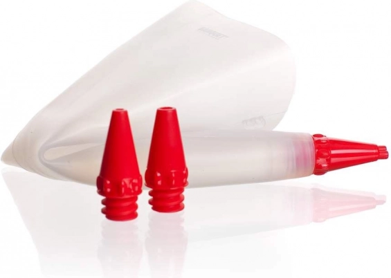 Silikónový dekorátor 30,5 cm červený