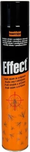 Sprej proti osám a sršňom EFFECT 750 ml