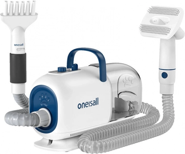 Oneisall BM1 sada na starostlivosť o srsť so sacím vysávačom a fénom